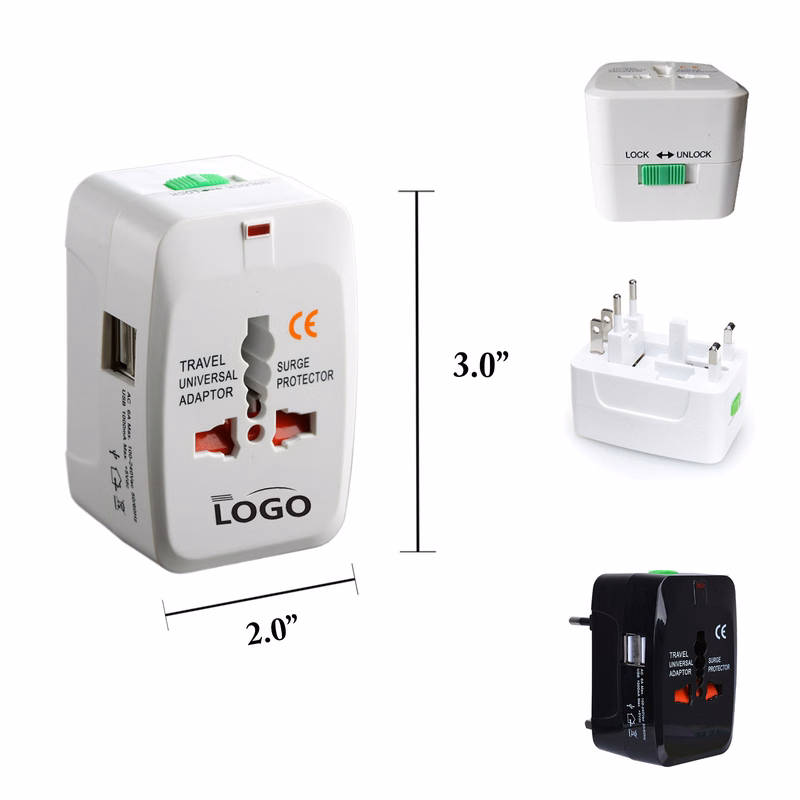 Universal Dual USB Travel Adapter