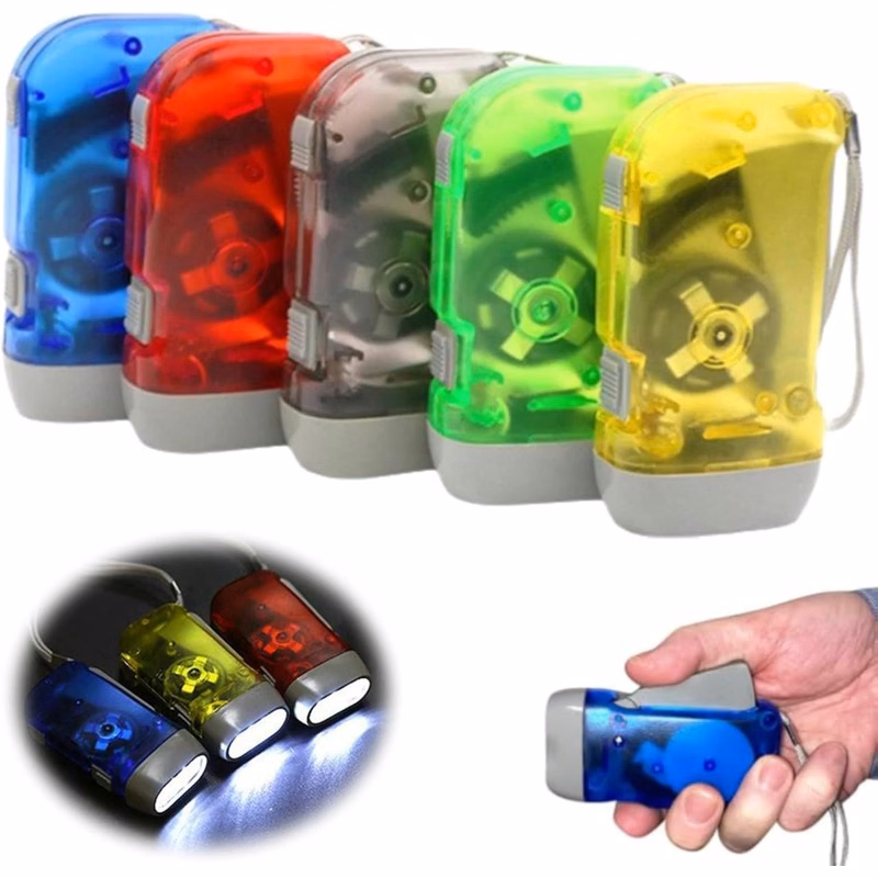 Hand-Powered Flashlight