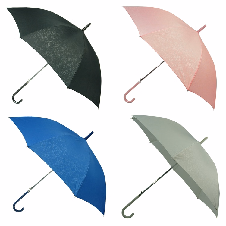 The 47" Auto Open Floral Pattern Ladies Umbrella