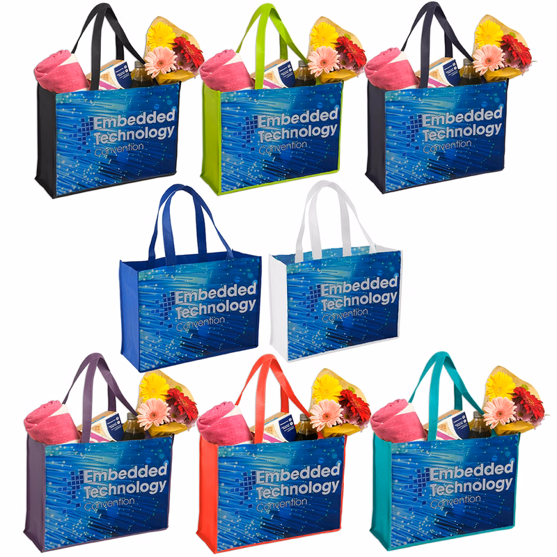 Sublimated Non-Woven Polypropylene Tote Bag