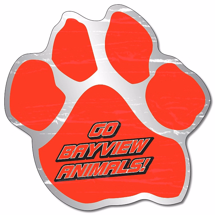 Magnet - Paw Shape (5.75x5.75) - 20 mil.