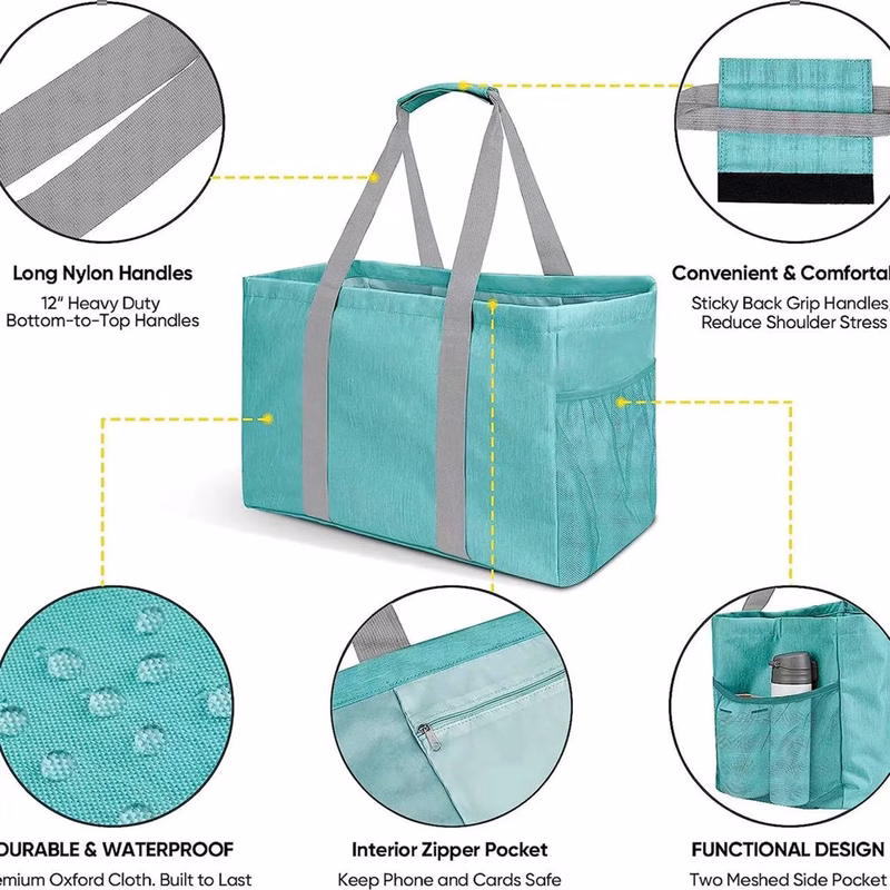 Extra Large Utility Tote Bag