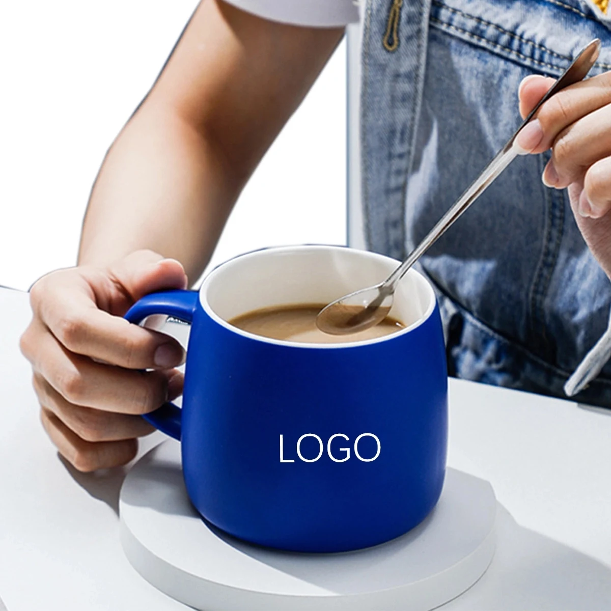 16oz Ceramic Breakfast Milk Coffee Mugs 1