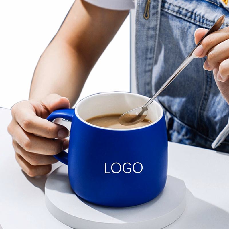 16oz Ceramic Breakfast Milk Coffee Mugs