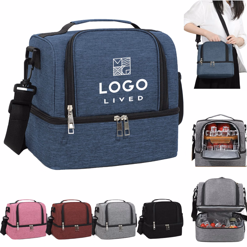 Oxford Soft Compact Lunch Cooler Insulated Bag