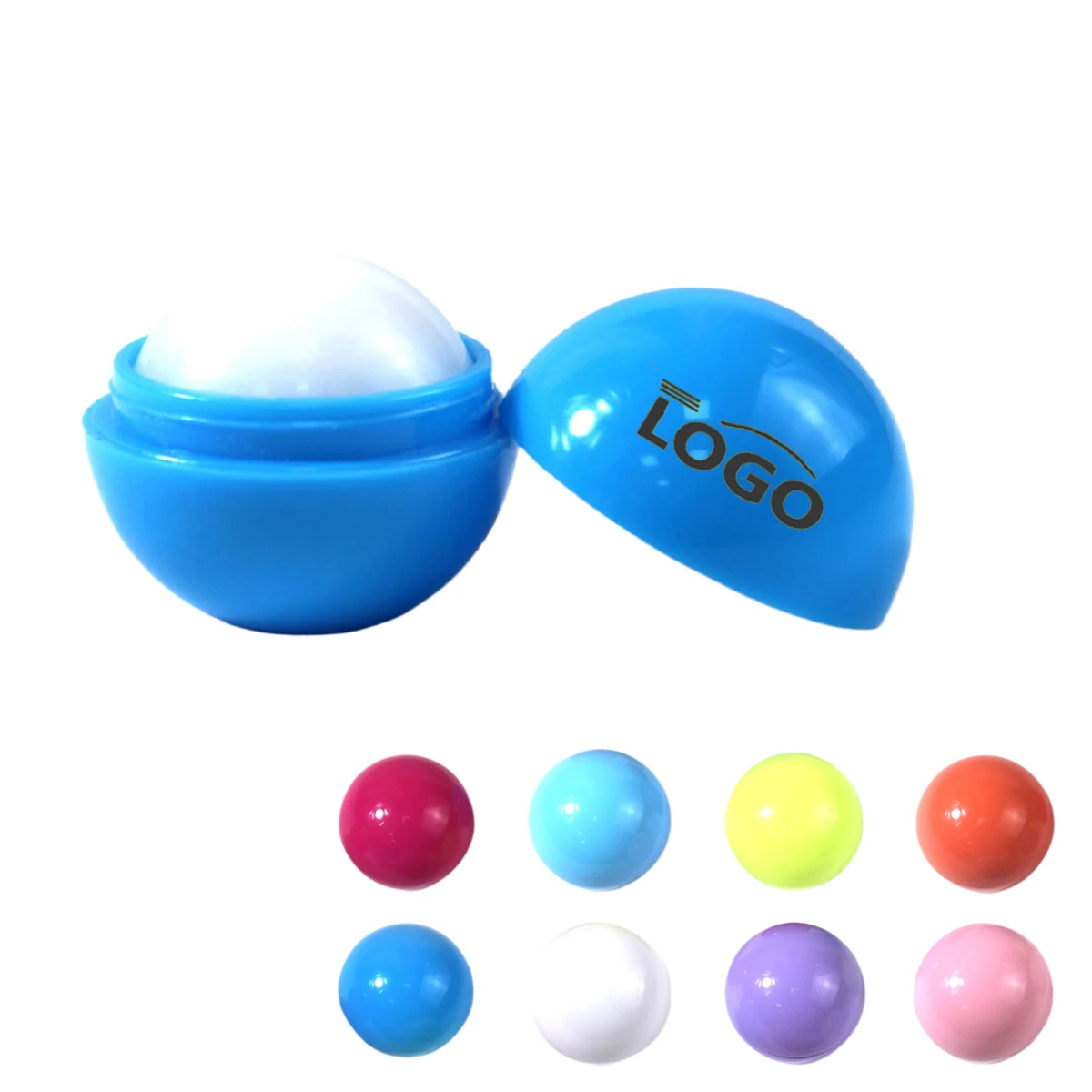 Creative Fruit-Scented Lip Balm Balls 1