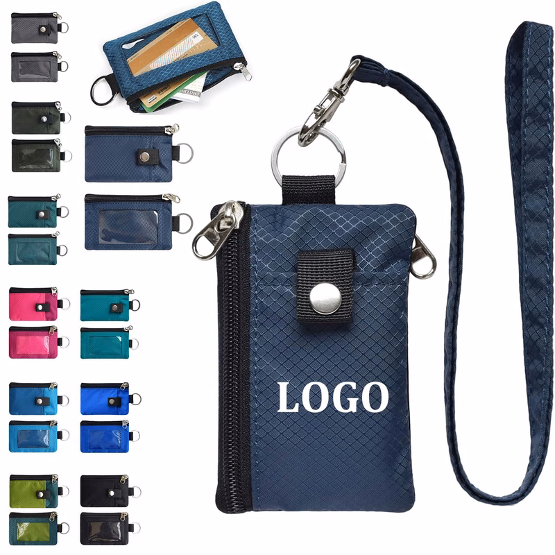 Water Resistant Zip Id Case Wallet