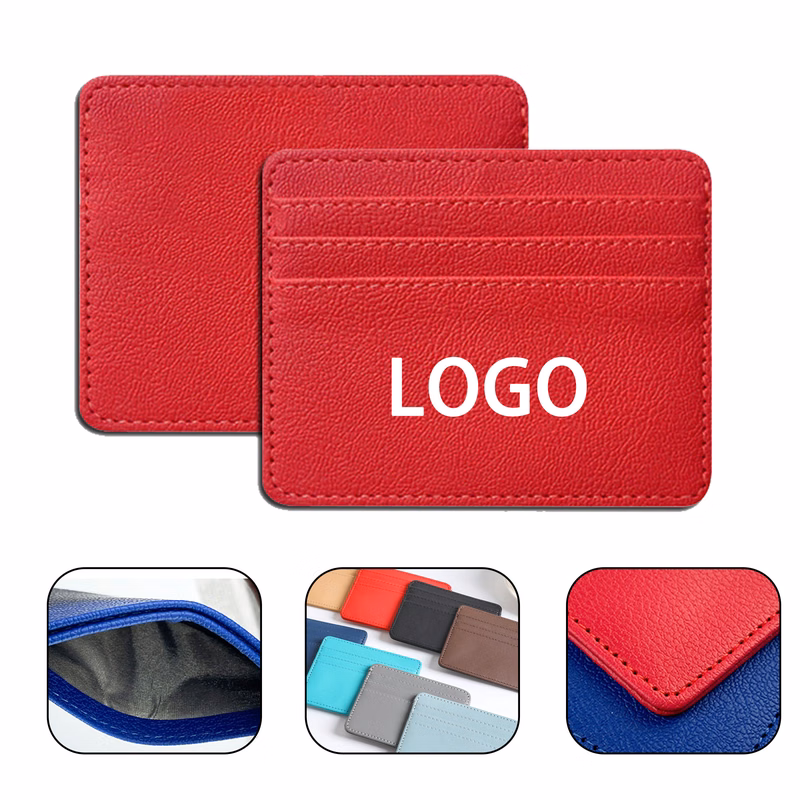 PU Leather Multi-Card Slot Holder