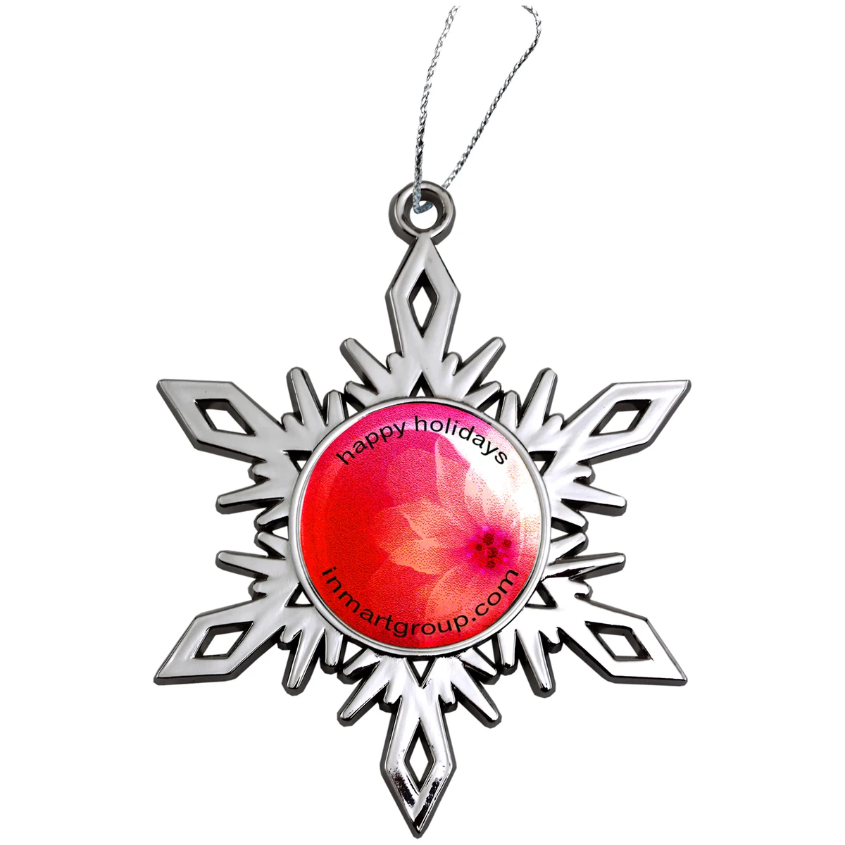 Nickel Snowflake Holiday Ornament 1