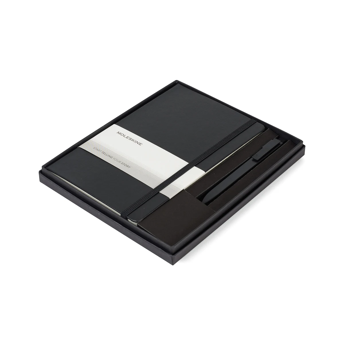 Moleskine® Large Notebook and GO Pen Gift Set 1