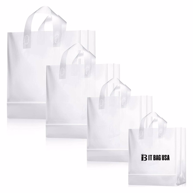 Solid Plastic Tote Bag