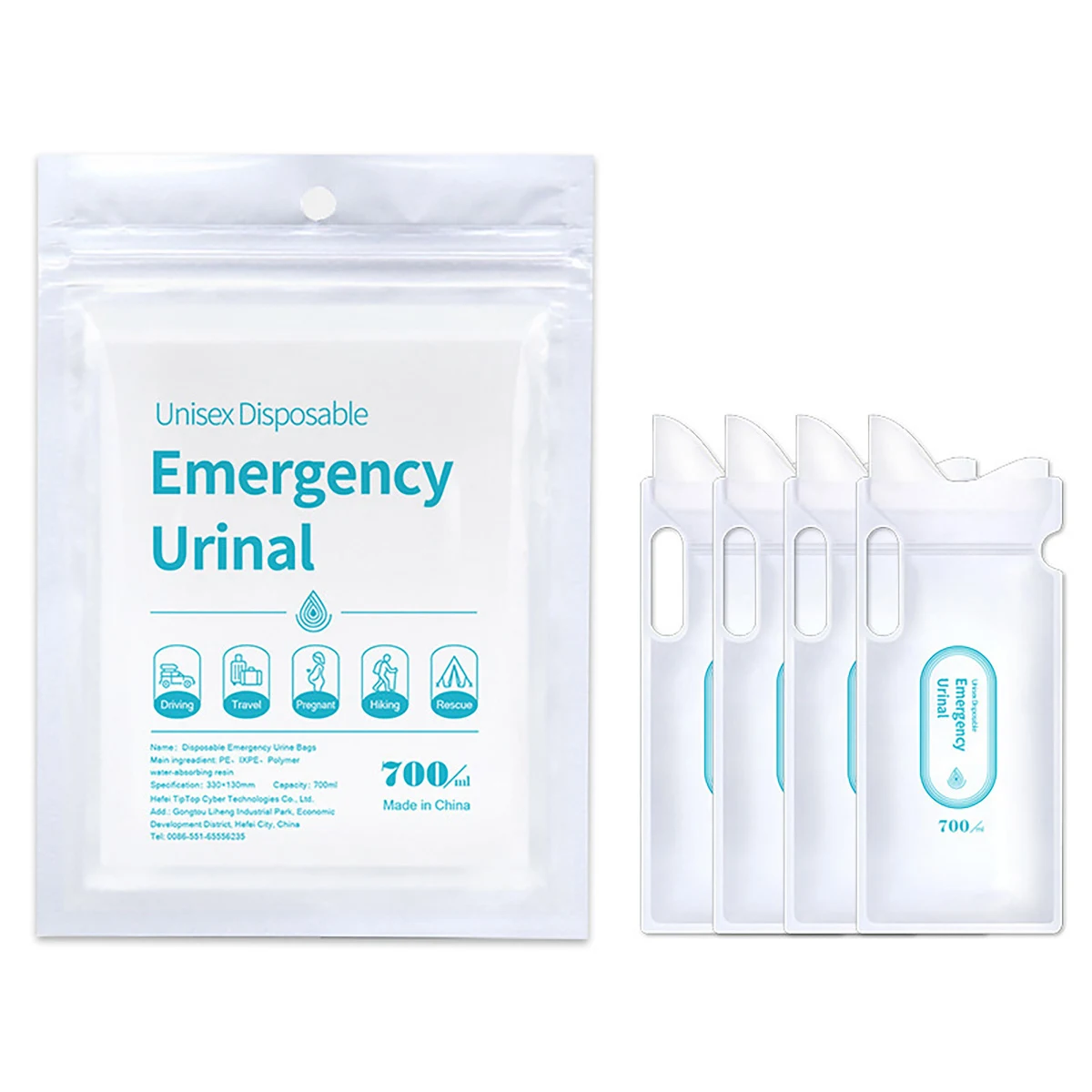 Disposable Emergency Urinal Bags 1