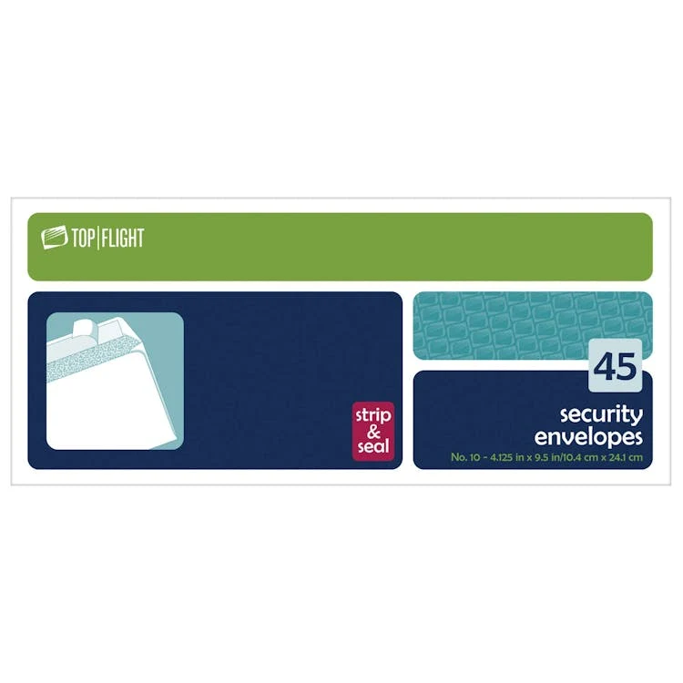 Boxed Envelopes White 45 ct. 1