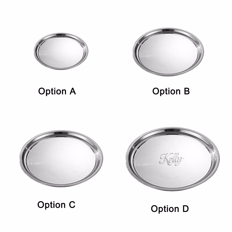 Stainless Steel Round Tray