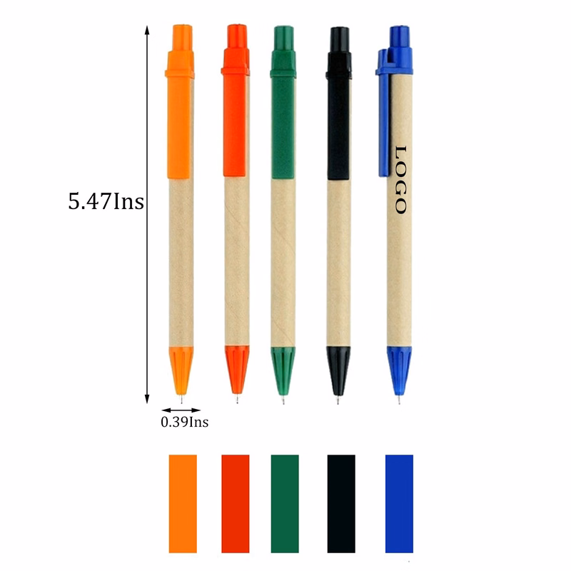 Environmental Friendly Kraft Paper Tube Pen