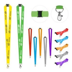 3/4" Full Color Sublimated Lanyard With Lobster Claw 1