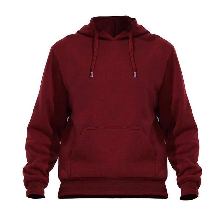 Fleece Pullover Hoodies - Size 3XL Burgundy