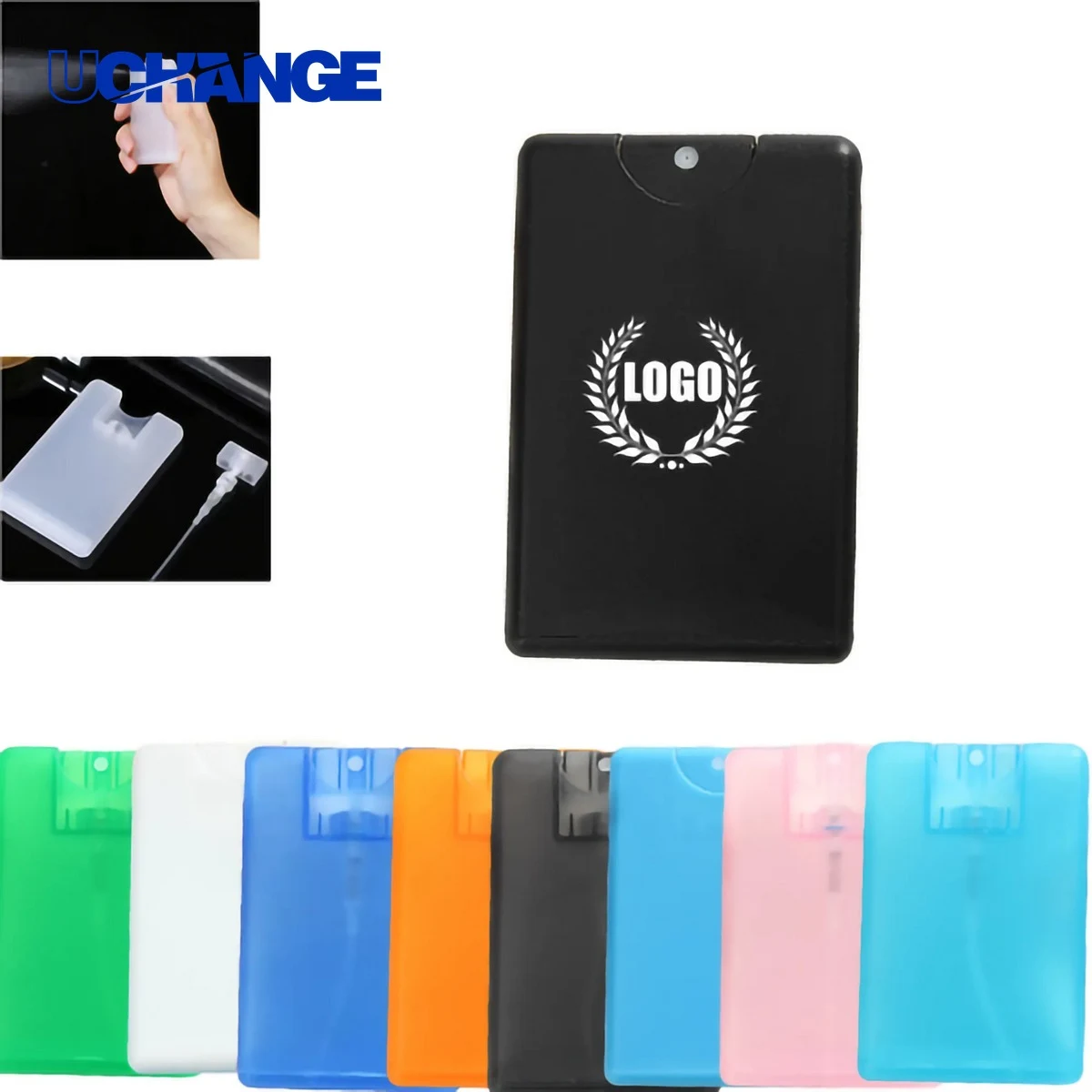 0.7oz Card-Shaped Fine Mist Spray Bottle 1