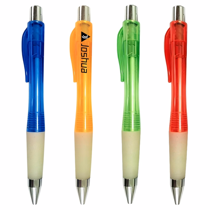 Clear Retractable Ballpoint Pen