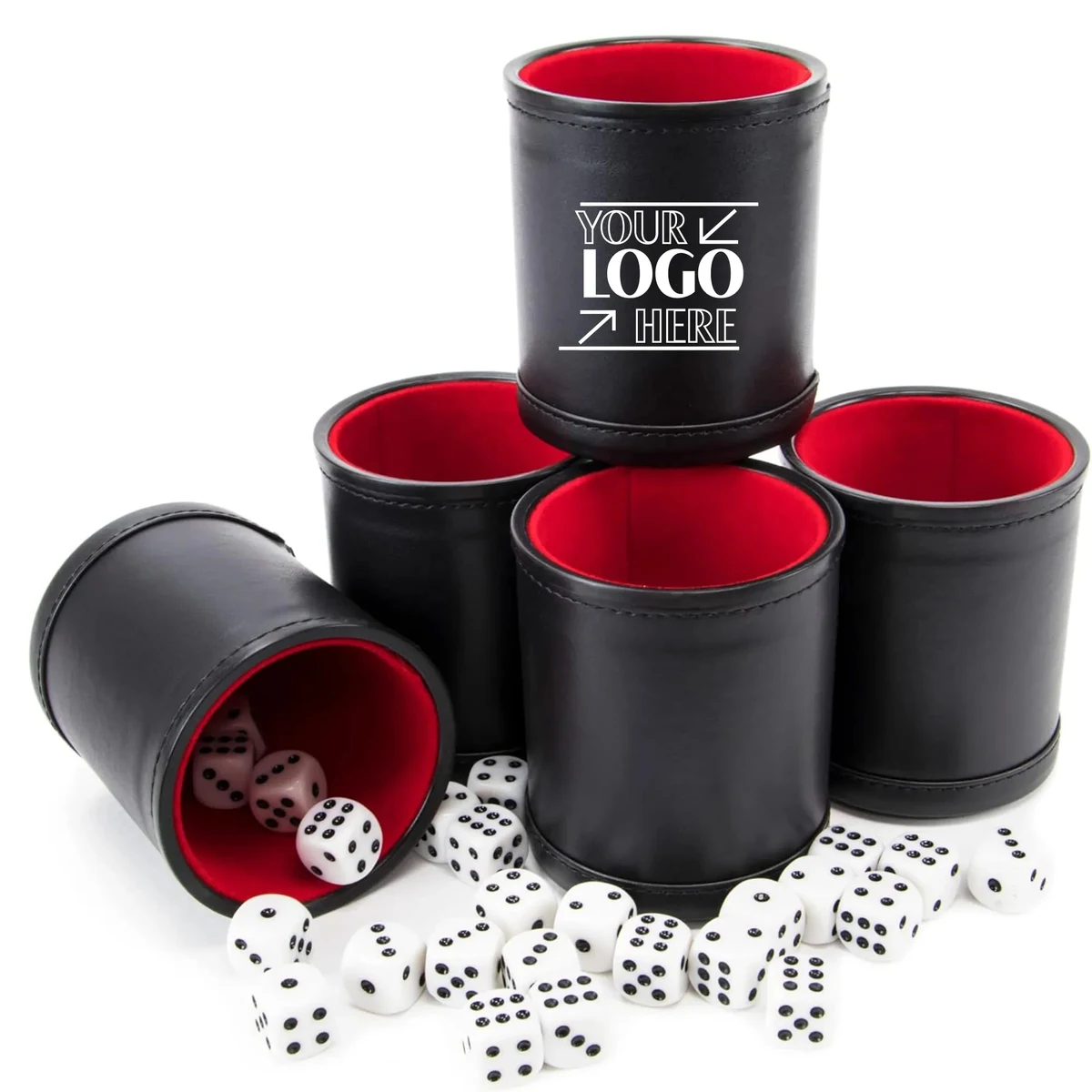 PU Leather Dice Cup 1