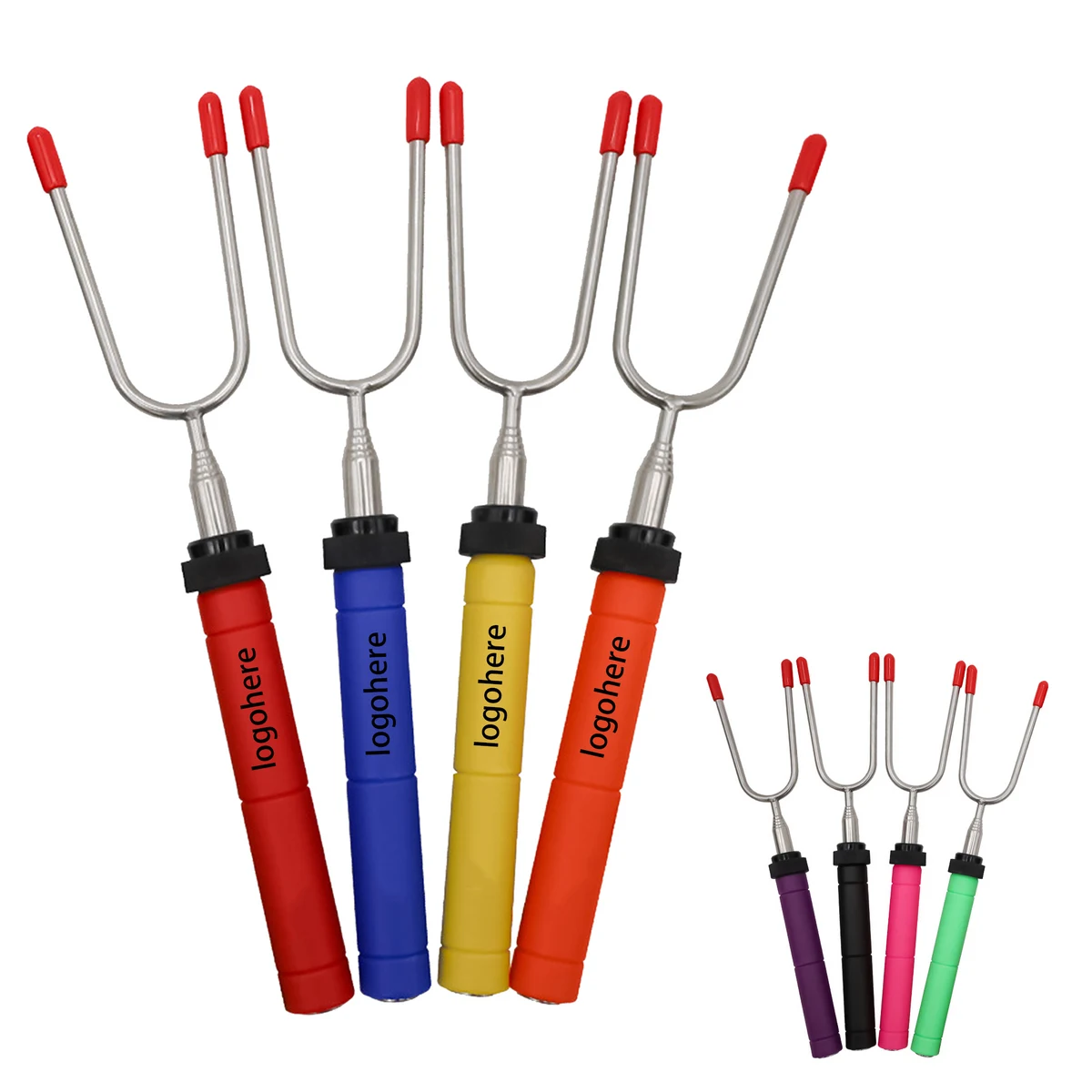 MOQ 50 Extendable BBQ Skewers 1