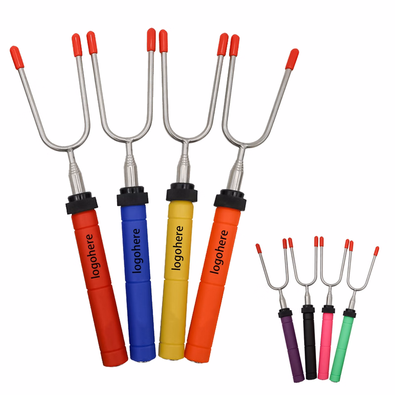 MOQ 50 Extendable BBQ Skewers