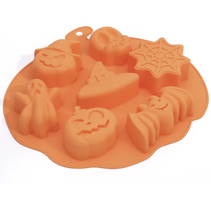 Halloween Round Baking Mold 1