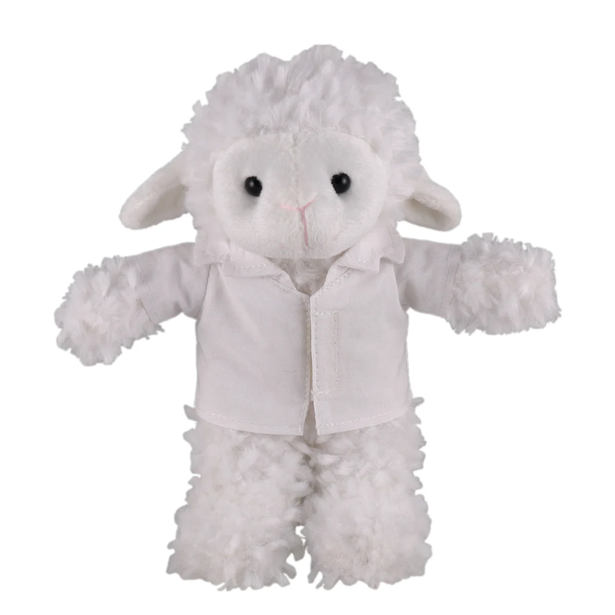 Soft Plush Stuffed Sheep in doctor's jacket. 1