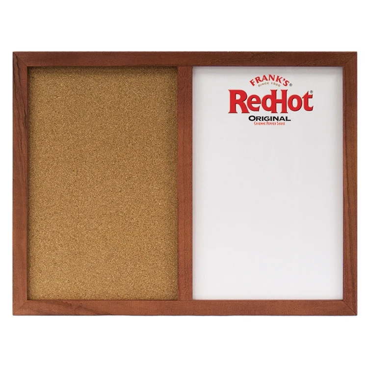 Oak Frame Combination Board - 24" x 18" 1