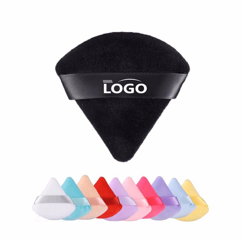 Triangle Powder Puff Blender Sponge Makeup Velour Cosmetic