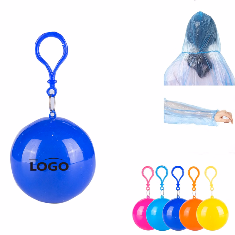 Outdoor Portable Disposable Raincoat Ball MOQ 10pcs