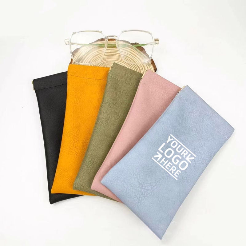 Soft Leather Sunglasses Case