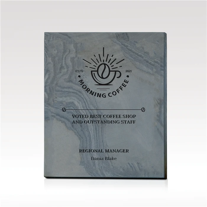 Multi-Color Slate Plaque 1