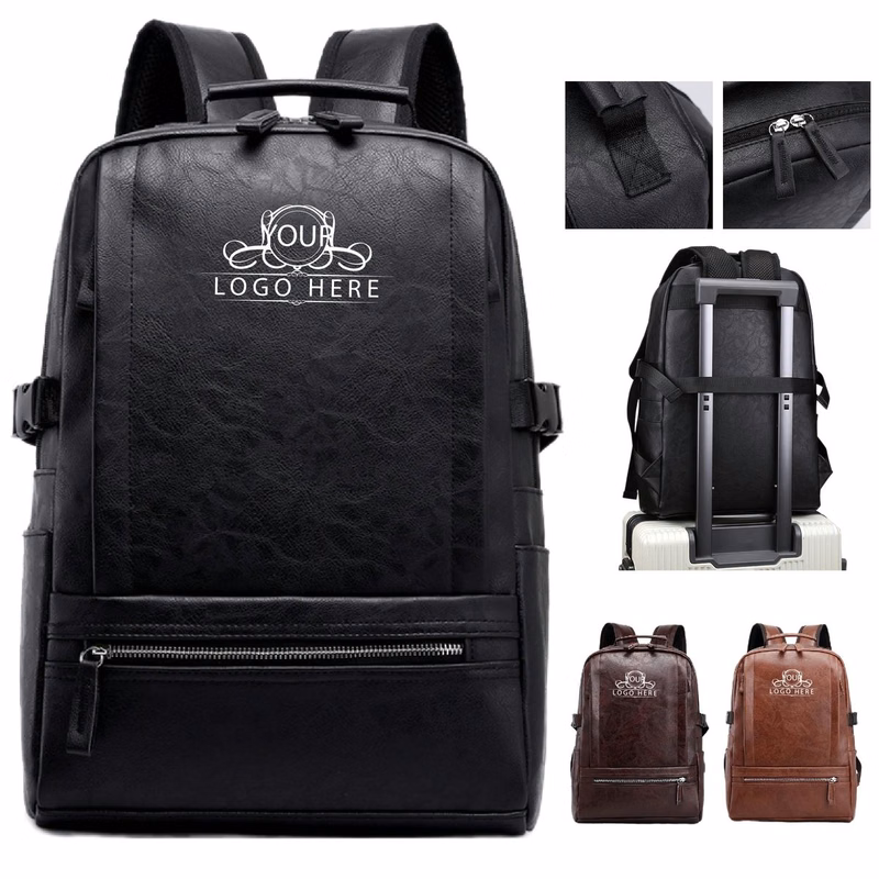 Business Leather Backpack