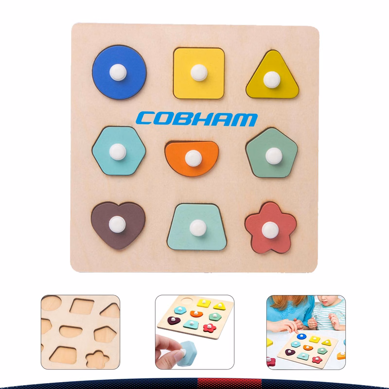 Wooden Shape Puzzle Set