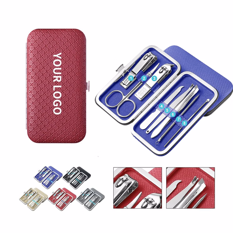 Ergonomic Nail Clipper Duo in Portable Case