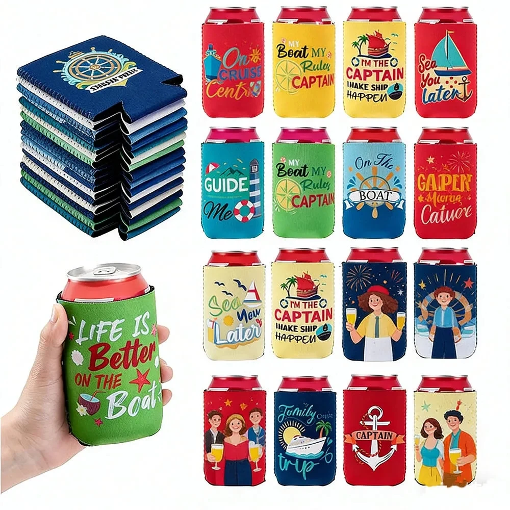 Neoprene Magnetic Can Cooler Sleeves, custom koozie with logo imprint 1