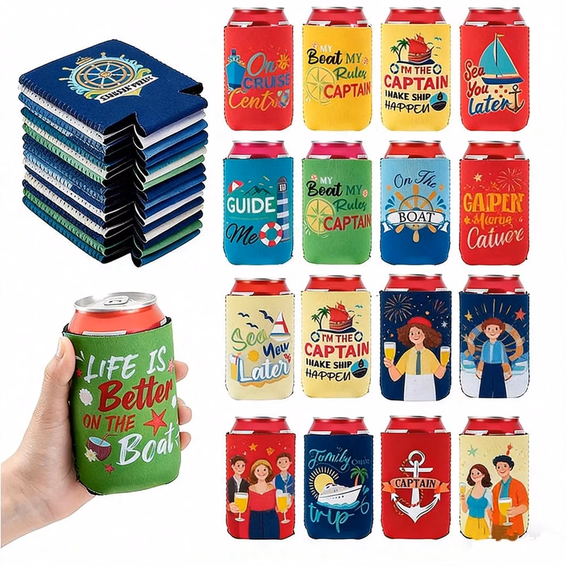Neoprene Magnetic Can Cooler Sleeves