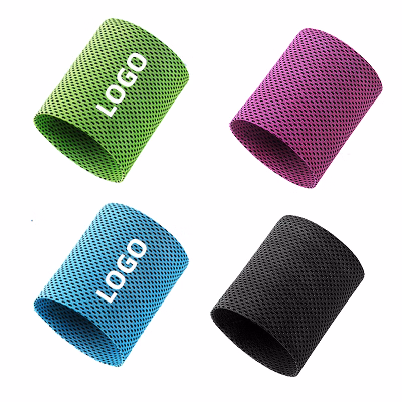 3.6"x3.9" Elastic Wrist Support Protect Cooling Wristbands
