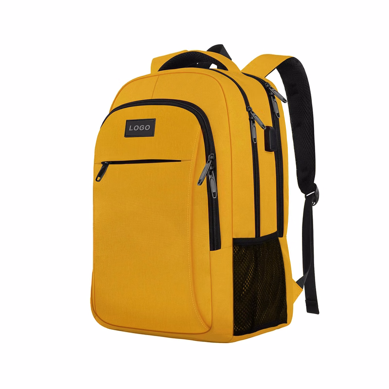 Nylon Travel Laptop Backpack With Padded Strap