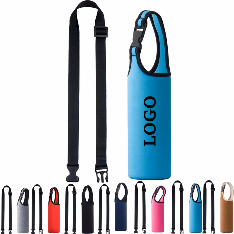 MOQ 10 Piece Water Bottle Carrier with Strap