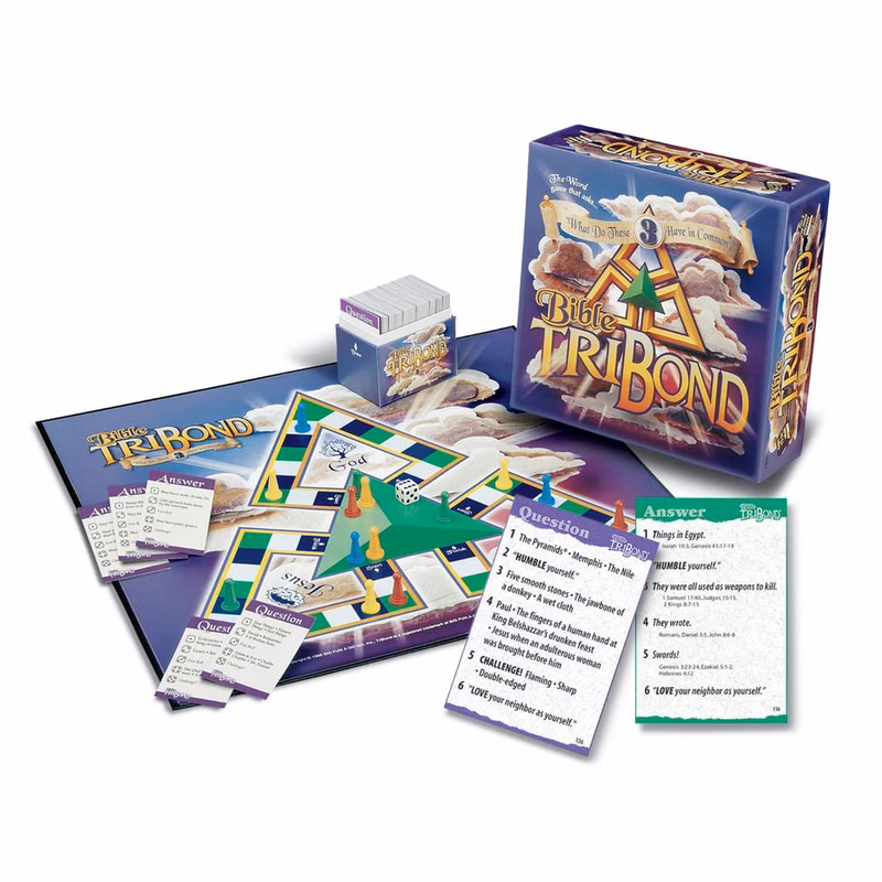 TriBond Board Game - Bible Edition 2+ Players