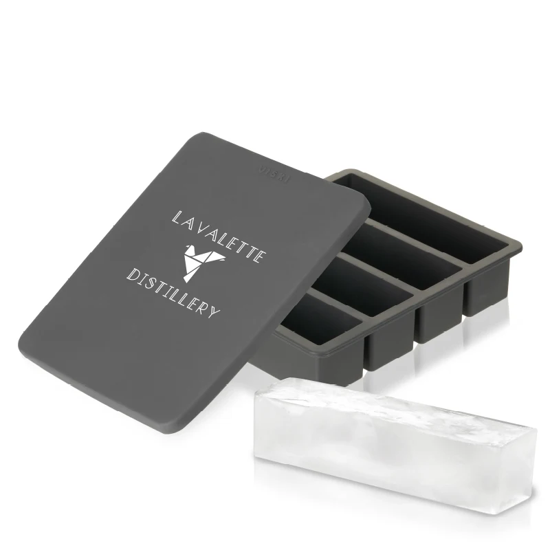 Viski® Highball Ice Cube Tray with Lid 1