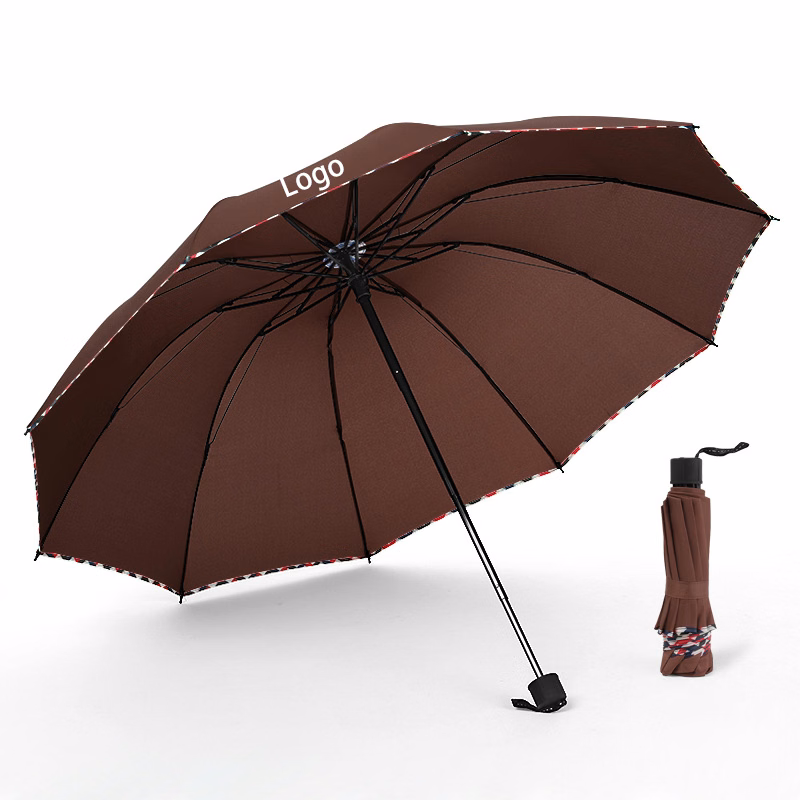 Enlarged Compact Umbrella with Reflective Strip