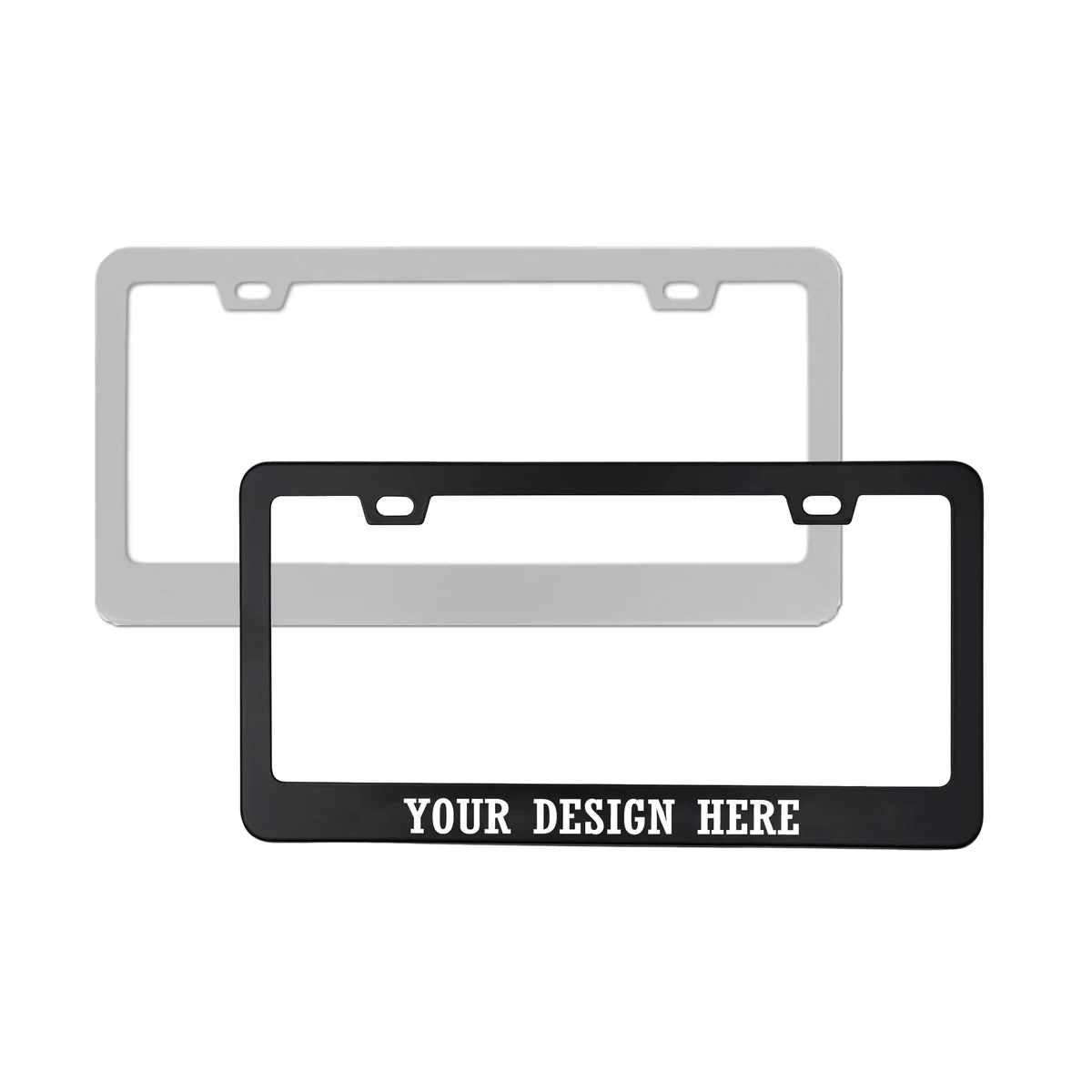 Stainless Steel Classic License Frame 1