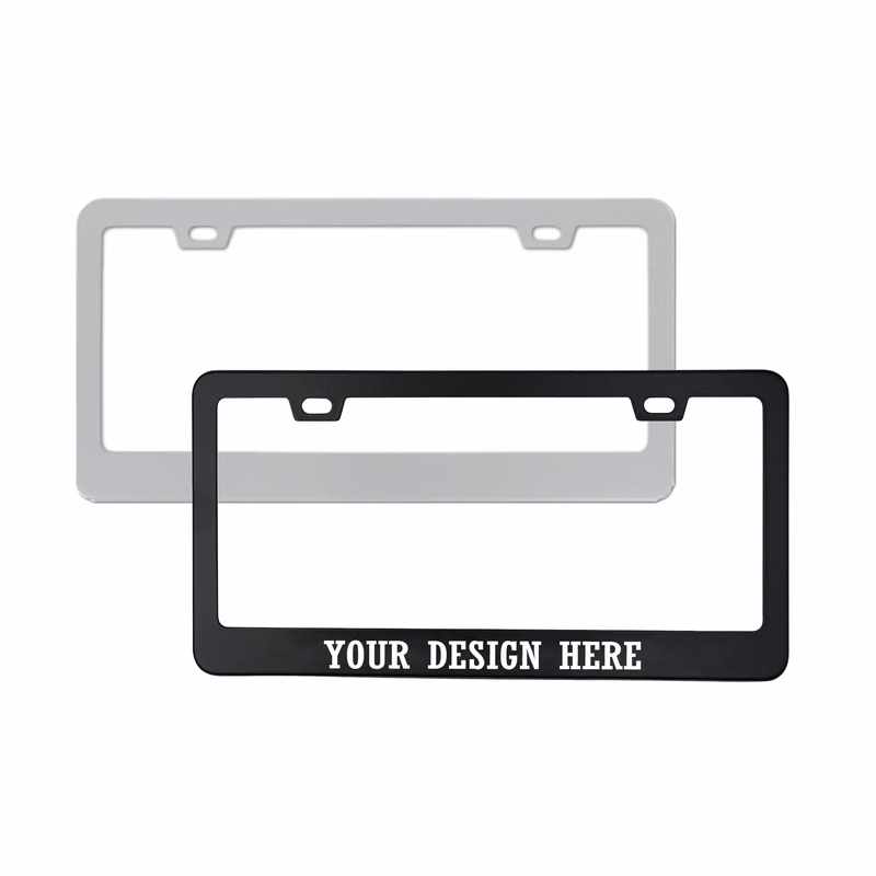 Stainless Steel Classic License Frame