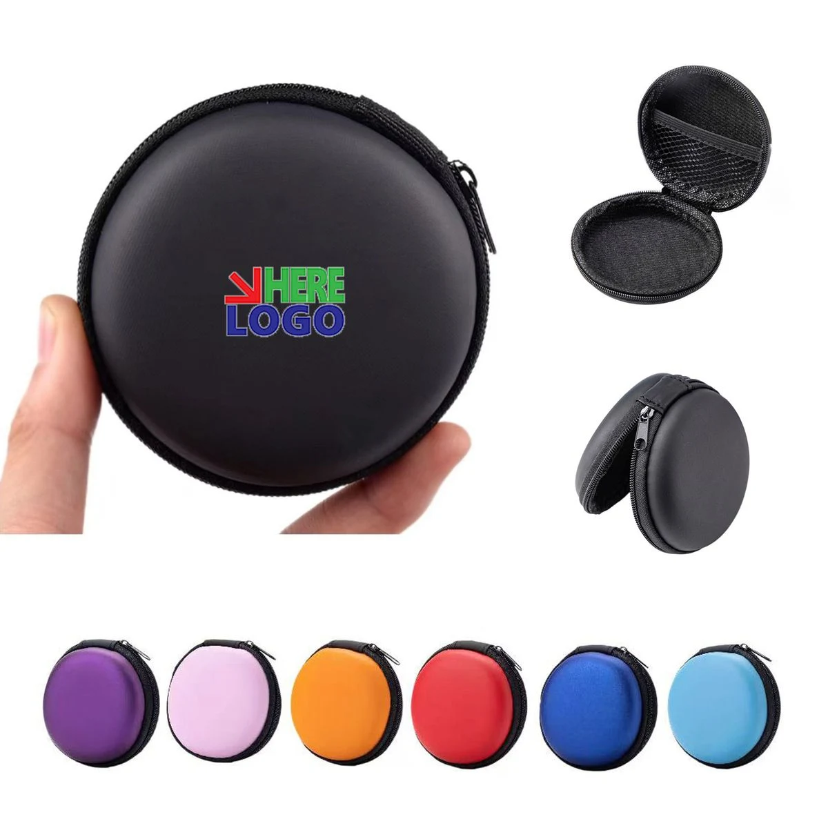 EVA Round Zipper Carrying Case 1