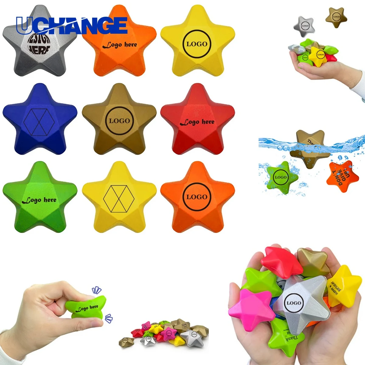 Star-Shaped Stress Reliever Ball 1
