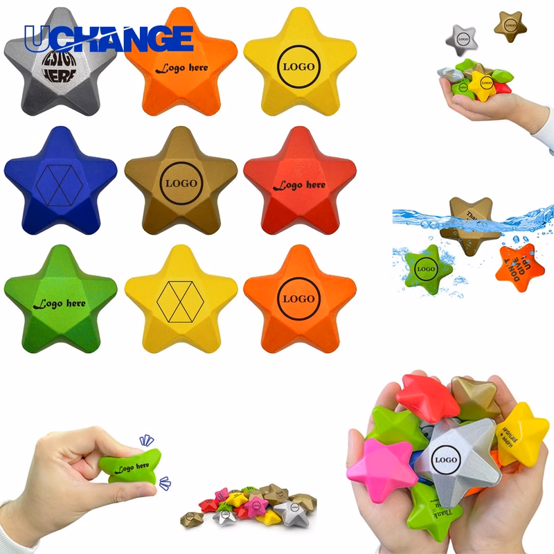 Star-Shaped Stress Reliever Ball