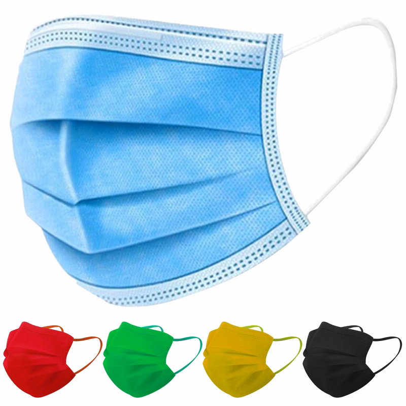 Adults 3ply Nonwoven Disposable Civilian Face Masks